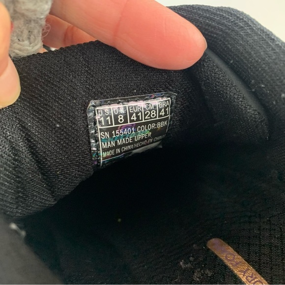 SKECHERS Million Air Elevated Air Black WEDGE SNEAKER SHOES Women’s US 11 M - Picture 8 of 9